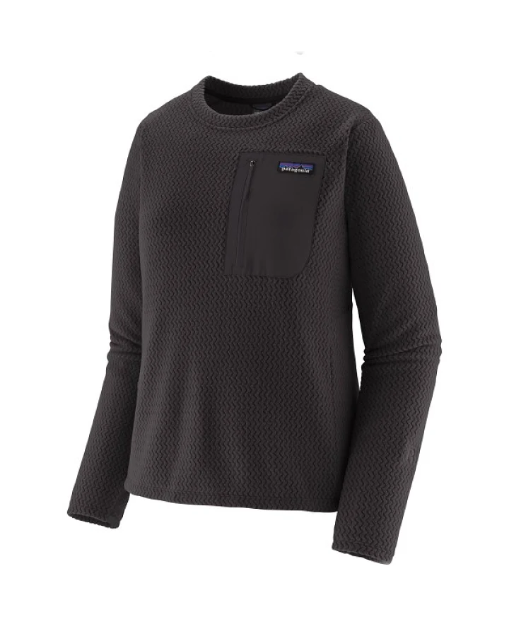 Patagonia - Women's R1 Air Crew - Fleecepullover Gr XS schwarz/grau