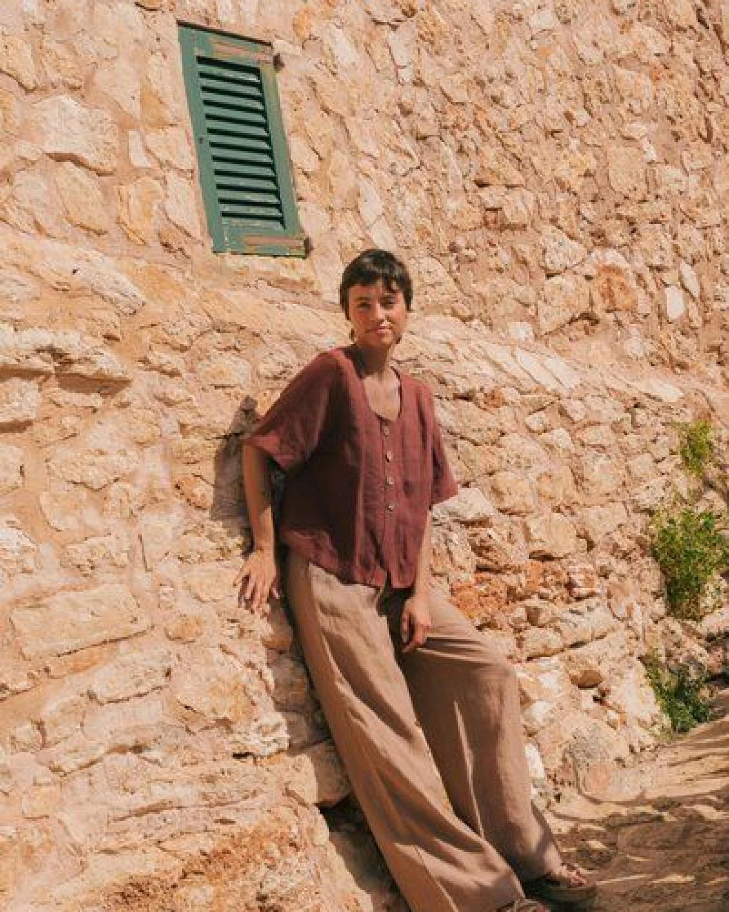 AmourLinen Klassische Leinenhose Lydia – Ansicht 2