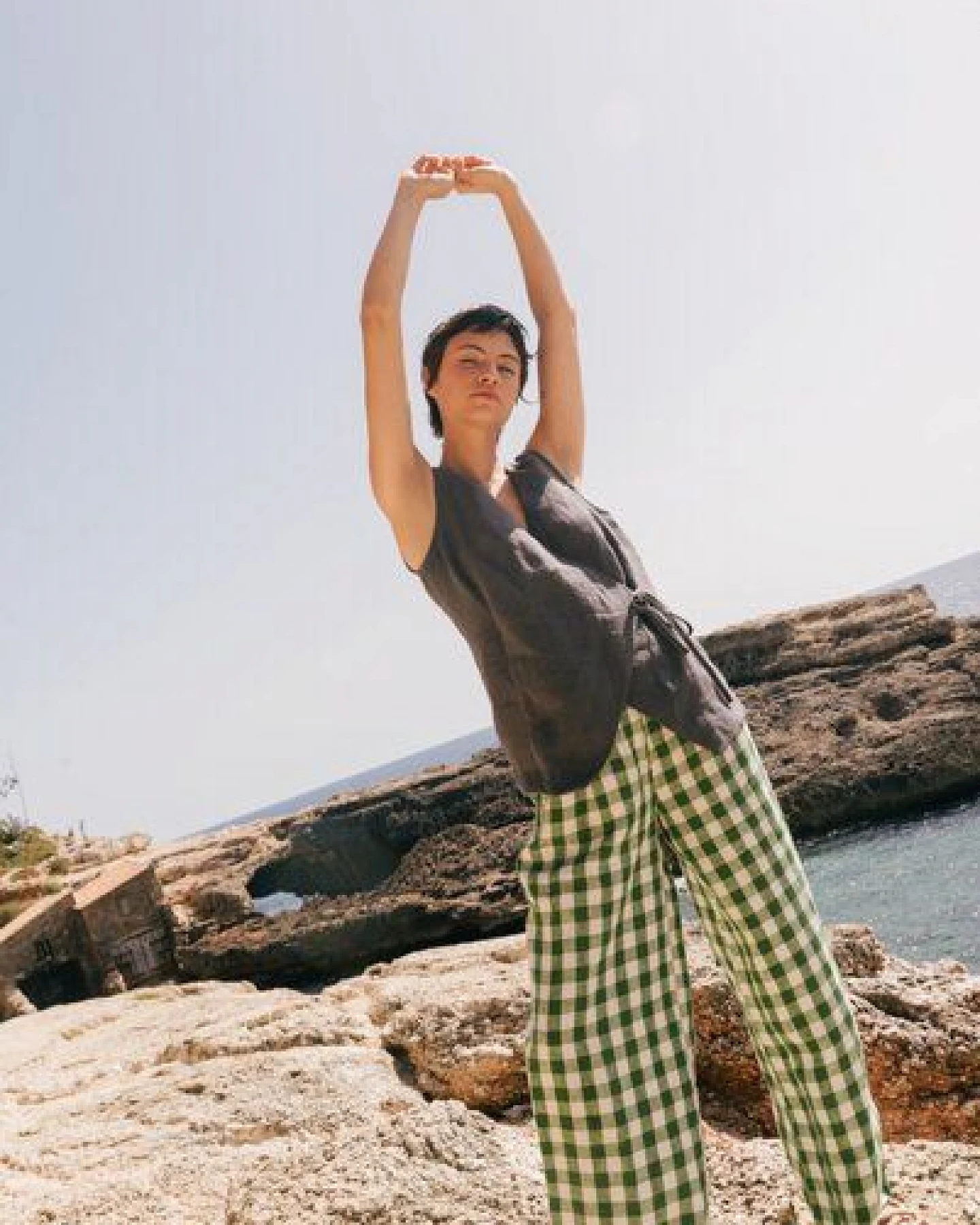 AmourLinen Klassische Leinenhose Lydia – Ansicht 2