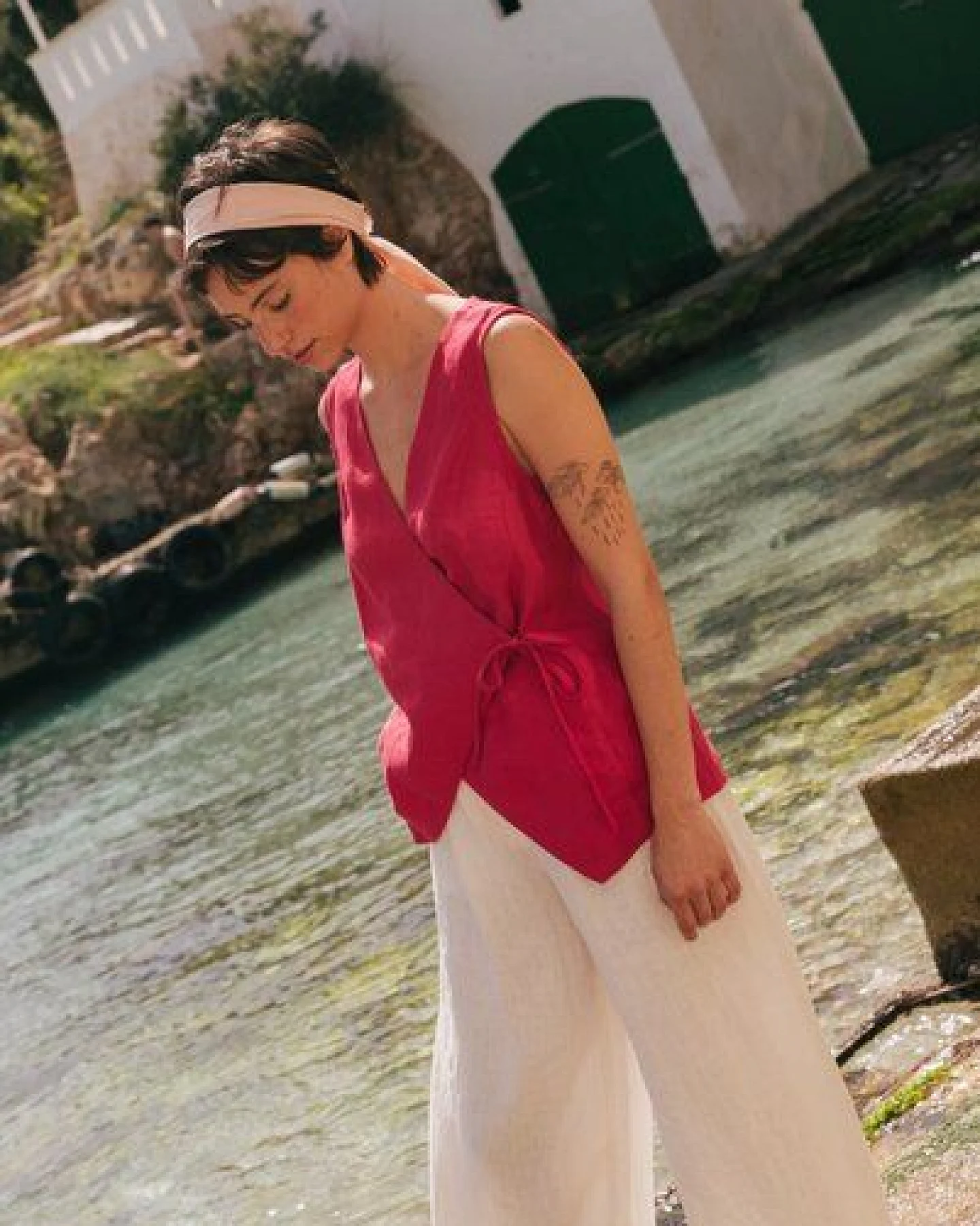 AmourLinen Klassische Leinenhose Lydia – Ansicht 4