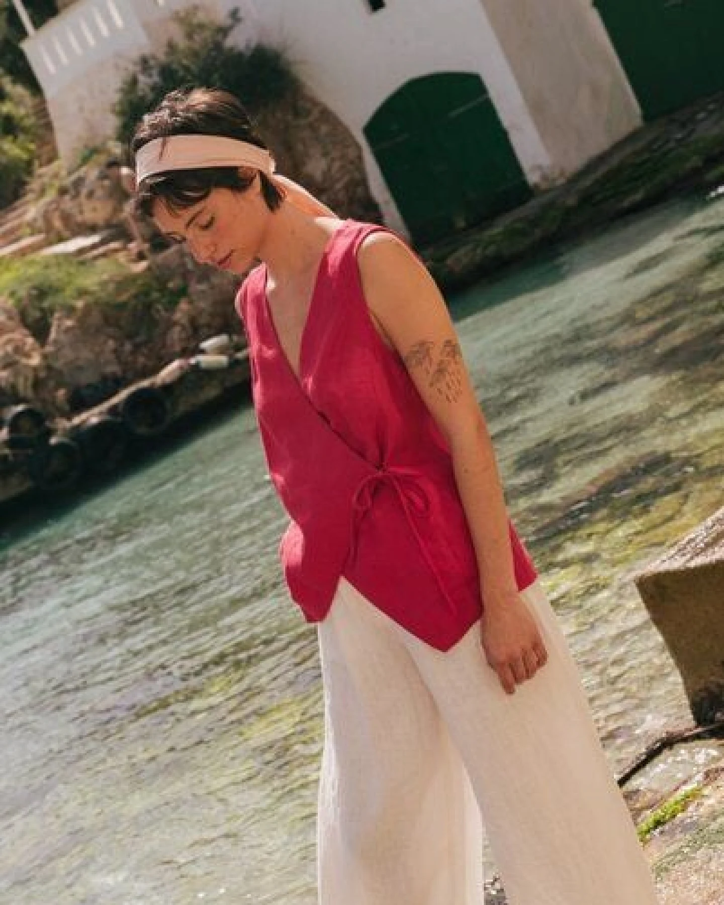 AmourLinen Klassische Leinenhose Lydia – Ansicht 4