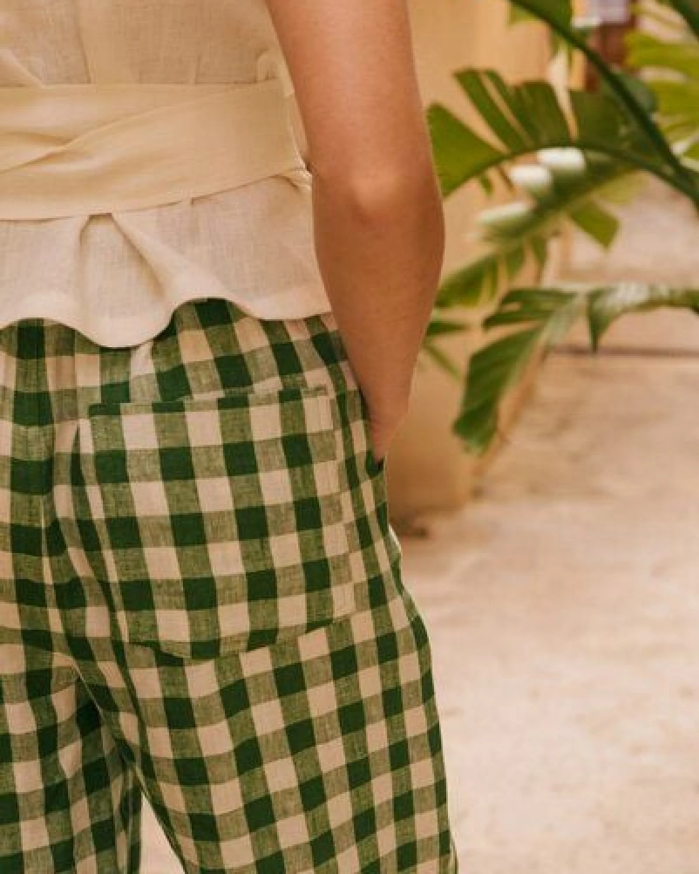 AmourLinen Barbora gerade Leinenhose – Ansicht 2