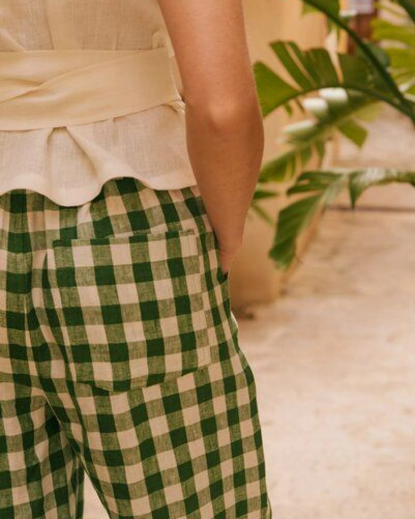 AmourLinen Barbora gerade Leinenhose – Ansicht 2