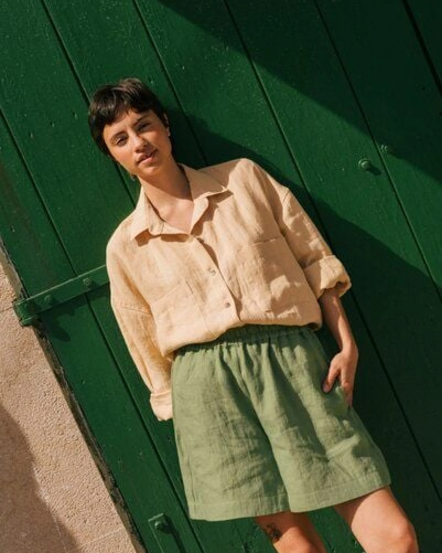 AmourLinen Betty Klassische Leinenhosen – Ansicht 4