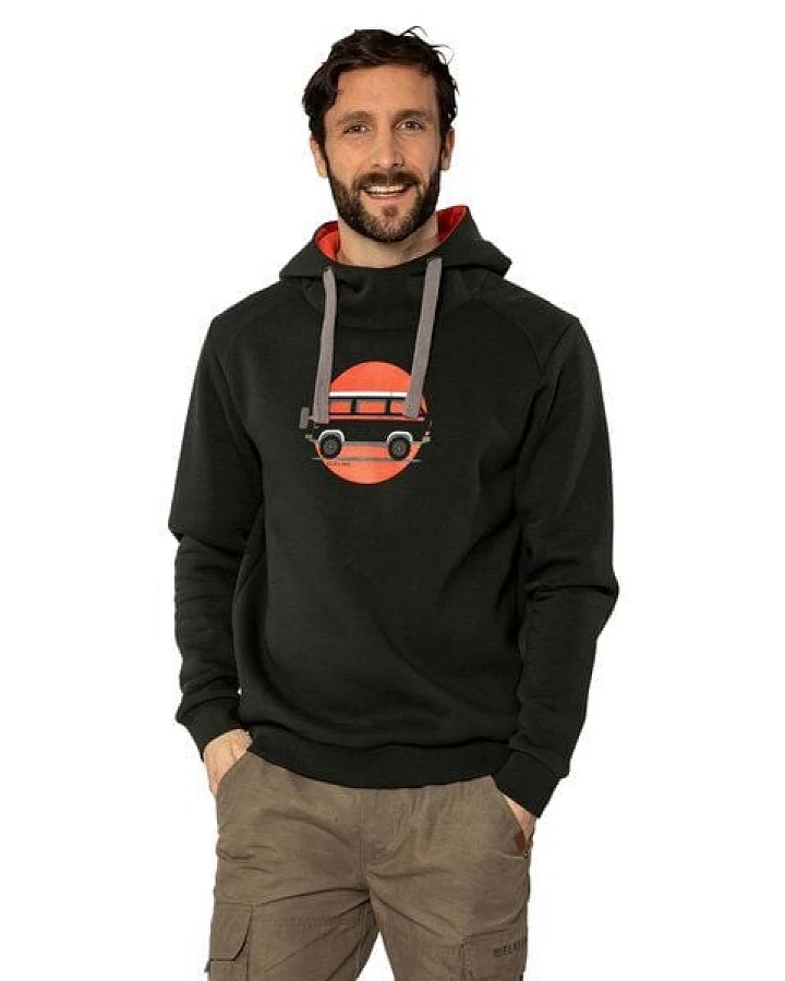 Elkline Herren Hoodie Team Player VW Bulli Print