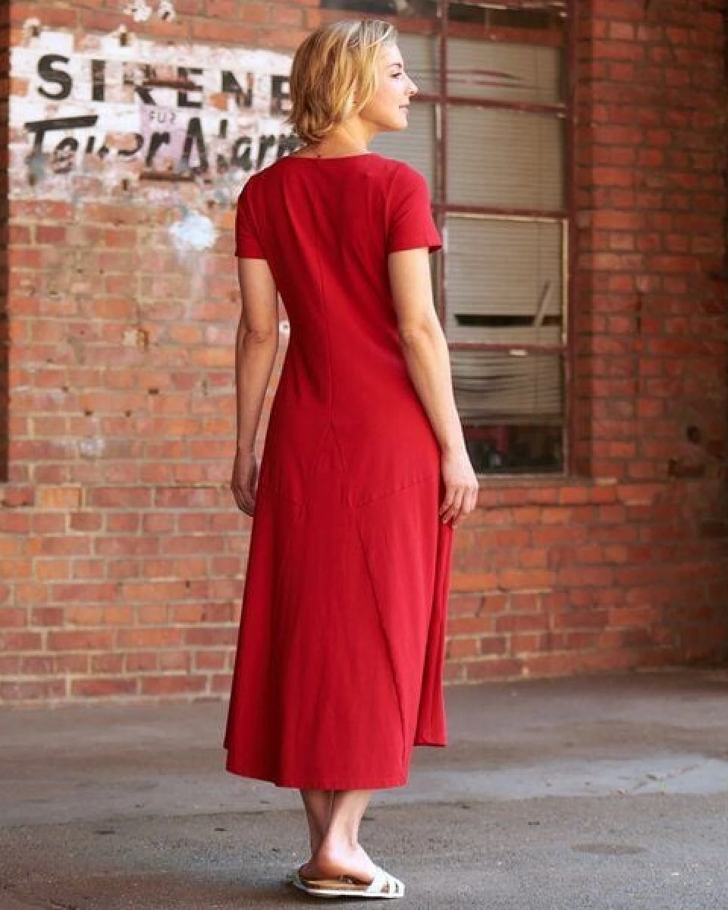 CON_STANT Kleid mit Nähten 95% Baumwolle (kbA) – Ansicht 3