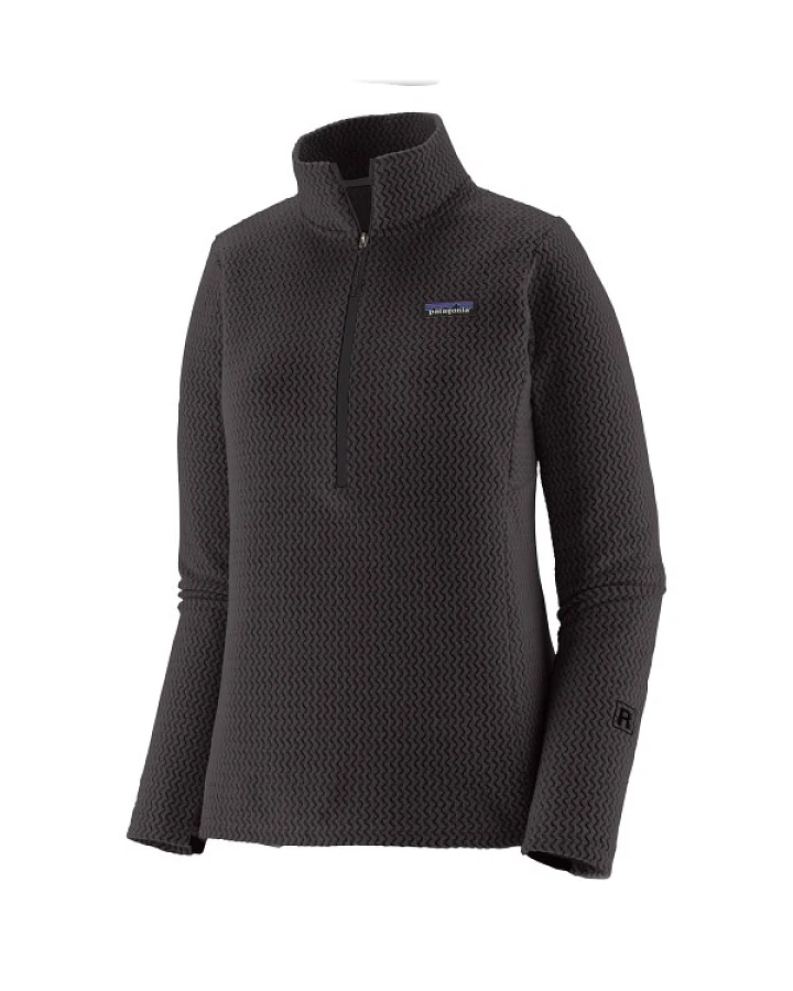 Patagonia - Women's R1 Air Zip Neck - Fleecepullover Gr XS grau/schwarz