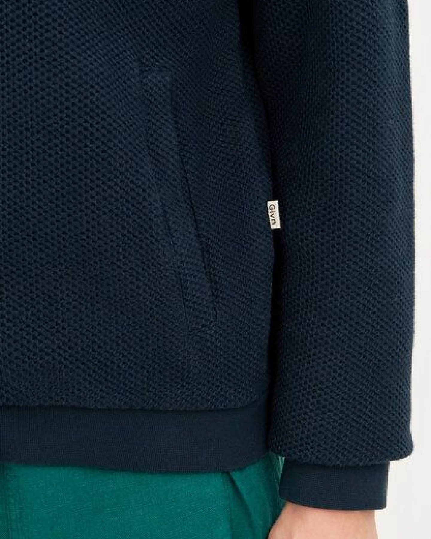 Givn Berlin Strukturierte Blousonjacke GBELLA aus Bio-Baumwolle – Ansicht 4