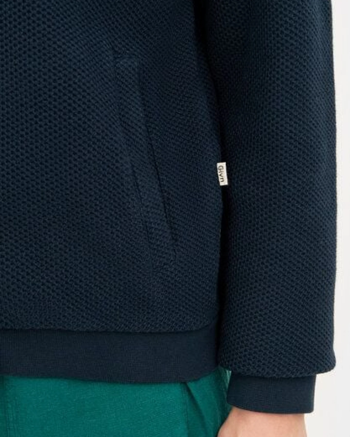 Givn Berlin Strukturierte Blousonjacke GBELLA aus Bio-Baumwolle – Ansicht 4