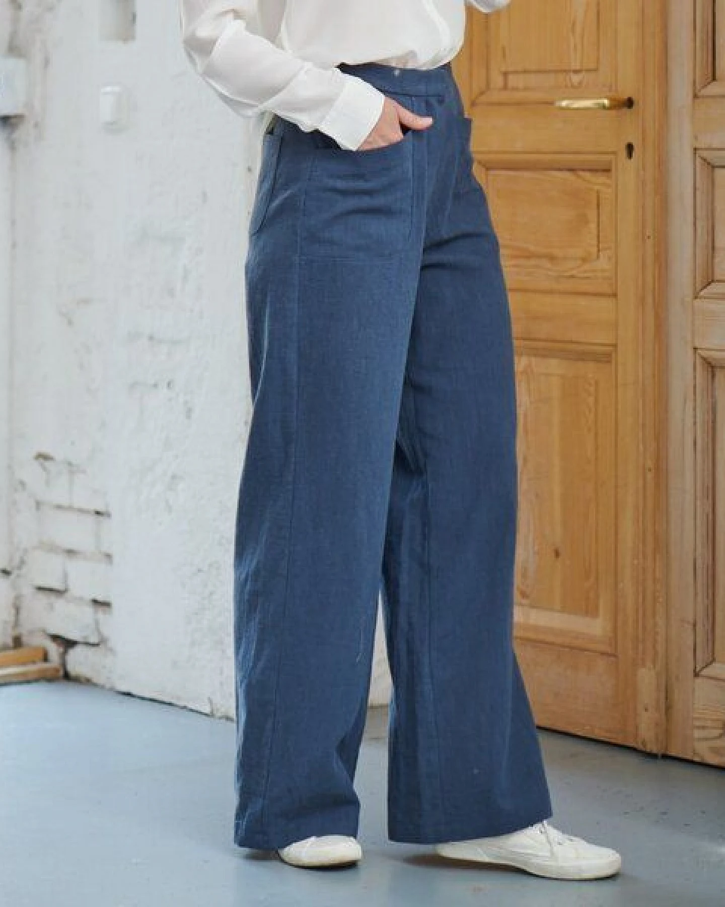 CON_STANT Hose 100% Ramie – Ansicht 2
