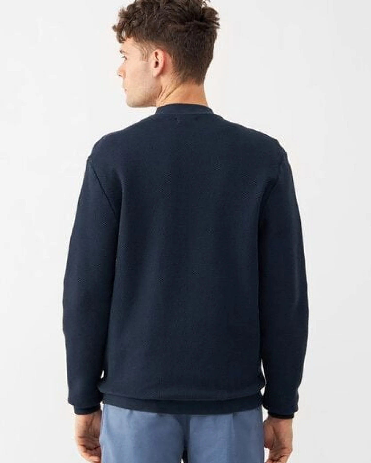 Givn Berlin Strukturierte Blousonjacke GBCARTER aus Bio-Baumwolle – Ansicht 4