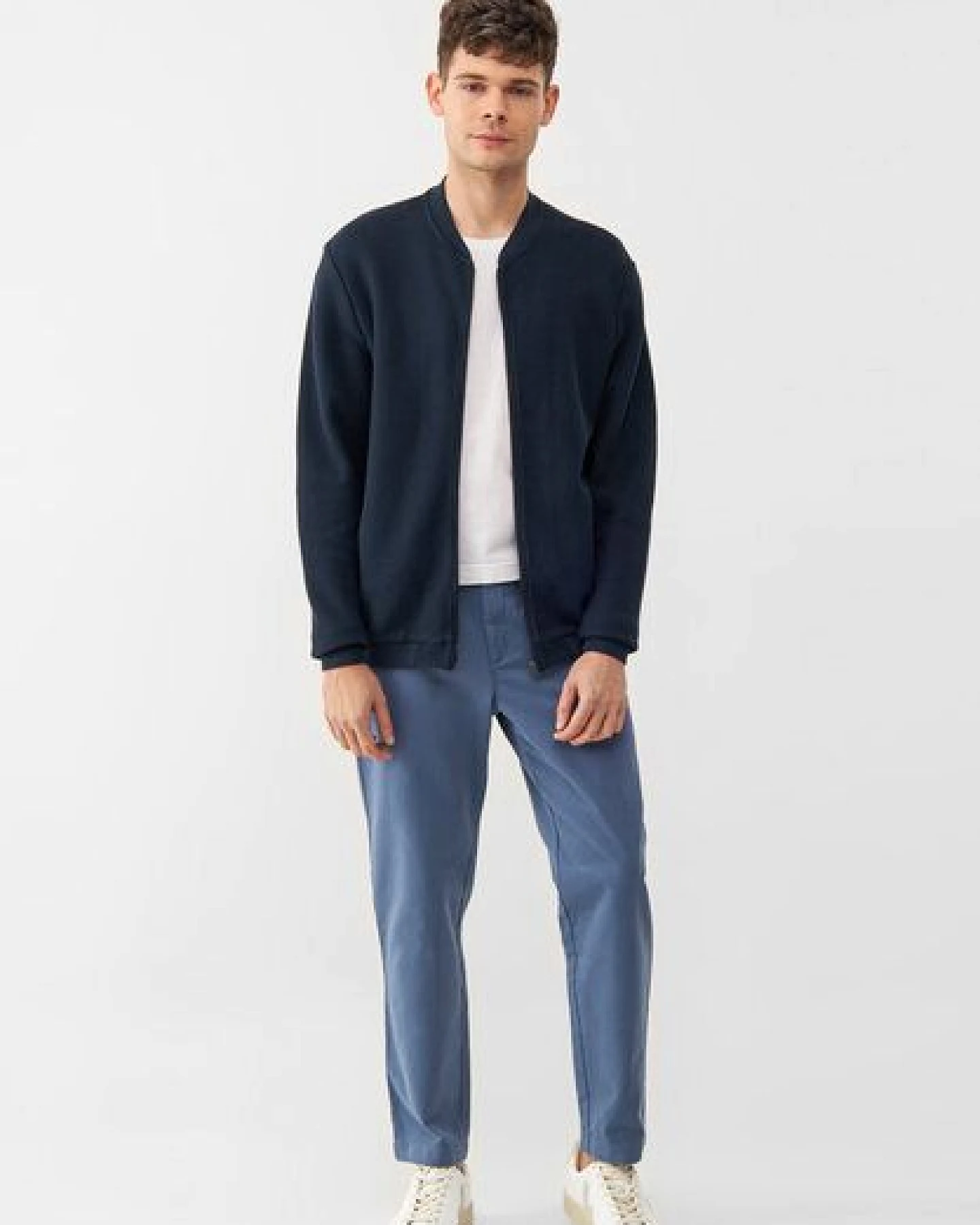Givn Berlin Strukturierte Blousonjacke GBCARTER aus Bio-Baumwolle – Ansicht 2