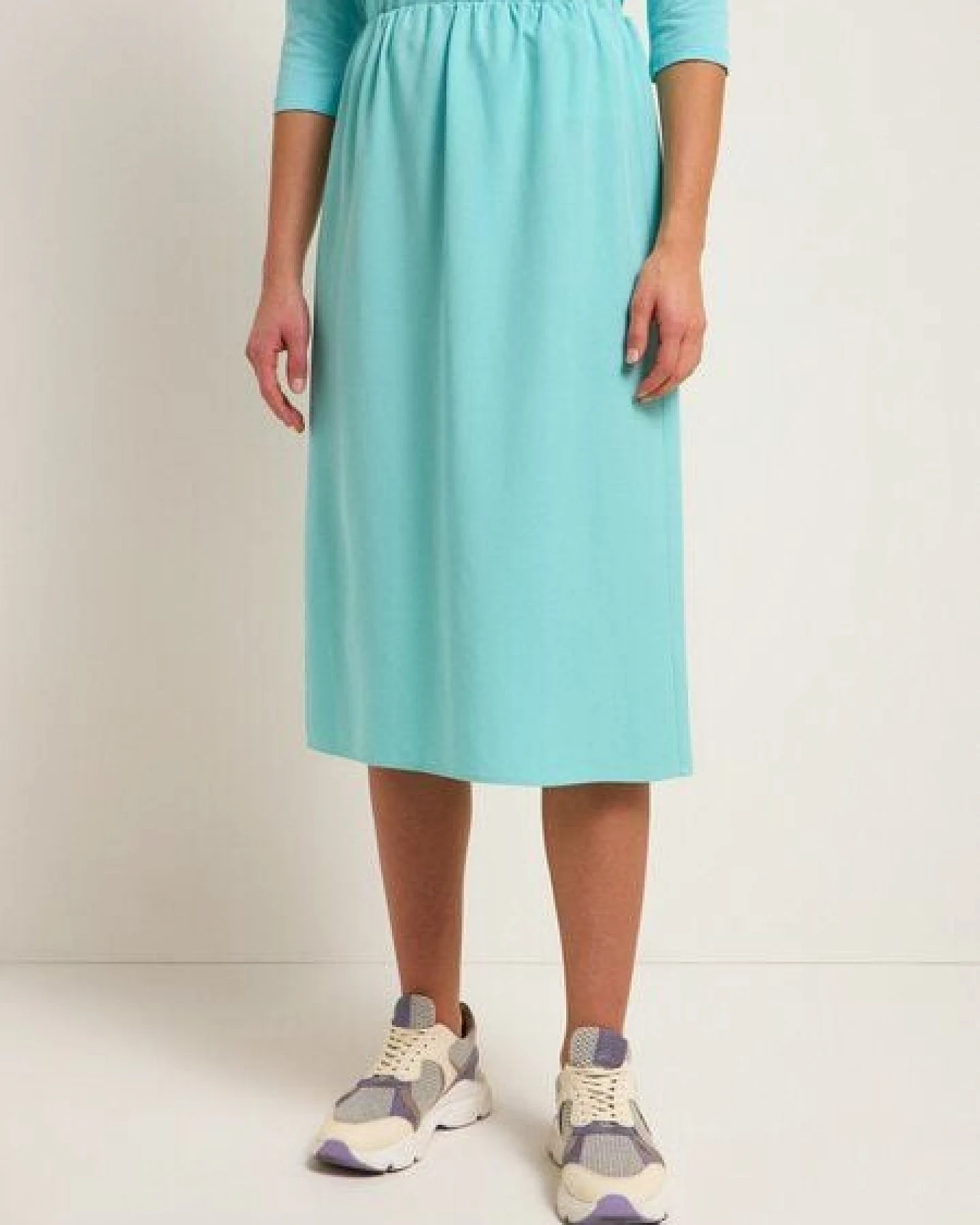 LANIUS Midirock aus Tencel Lyocell und Leinen – Ansicht 3