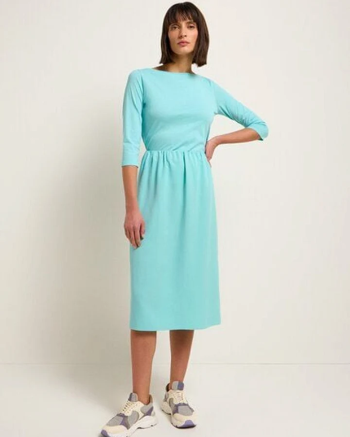 LANIUS Midirock aus Tencel Lyocell und Leinen