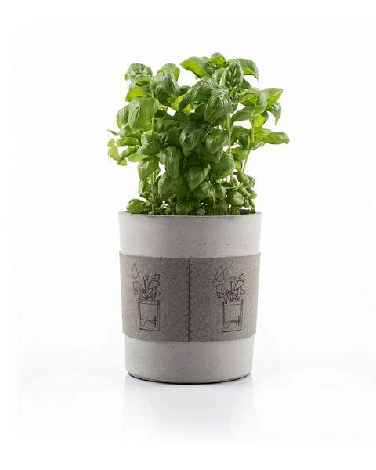 URBANATURE Beton Übertopf SPICEPOT – Ansicht 3