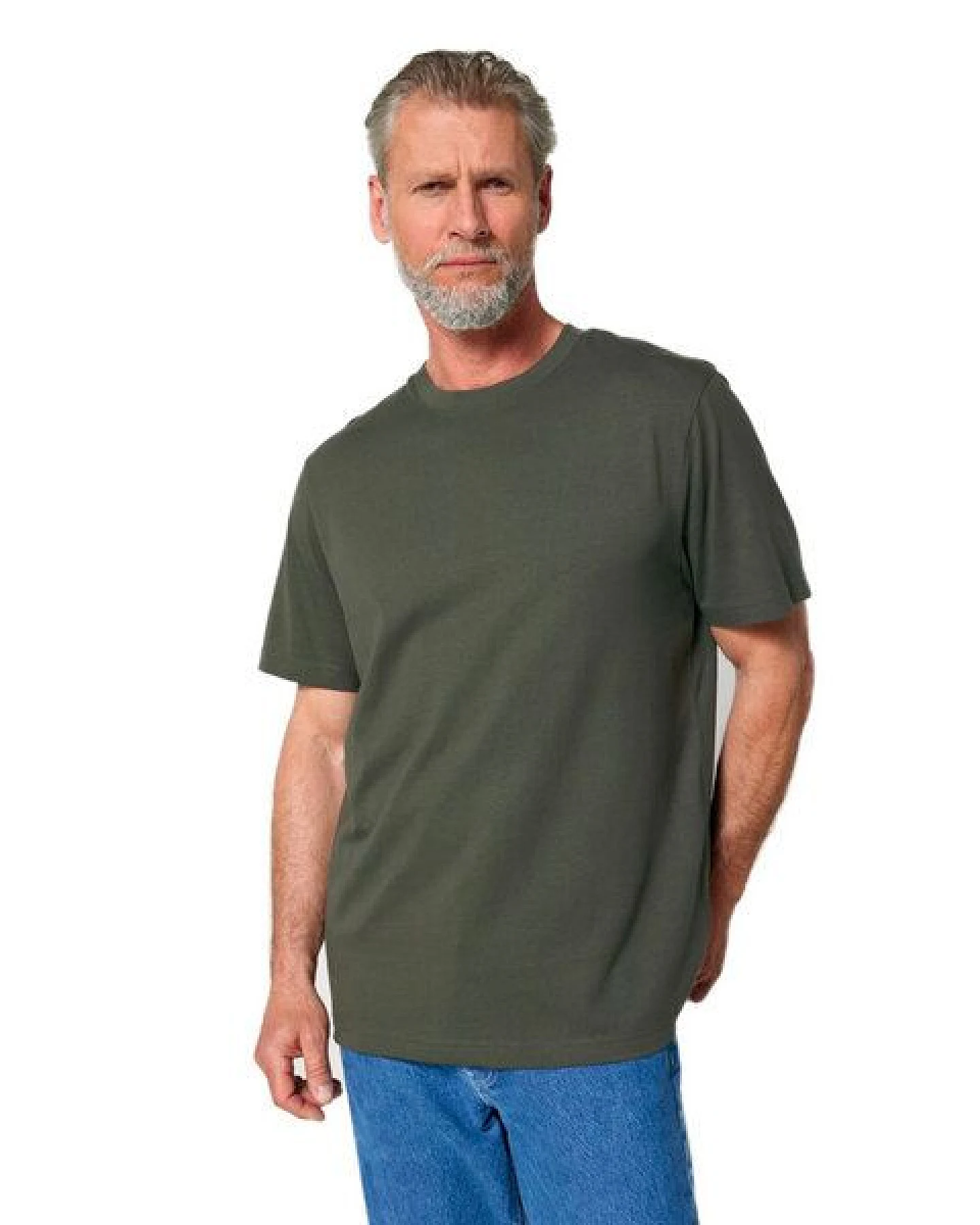 YTWOO Doppelpack Unisex-T-Shirts aus schwerem Stoff – Ansicht 2