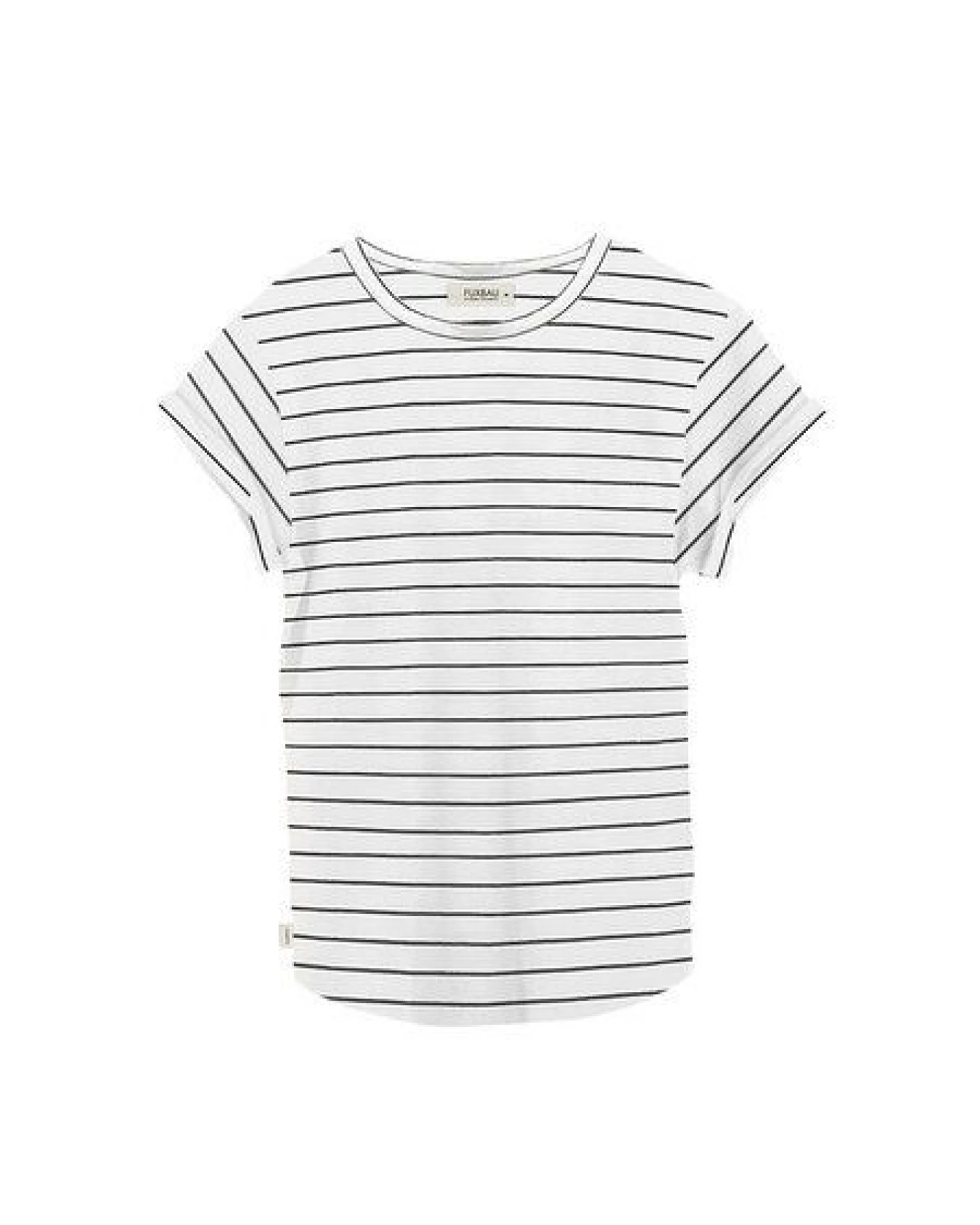 FUXBAU Frauen Streifenshirt - navy weiss – Ansicht 2