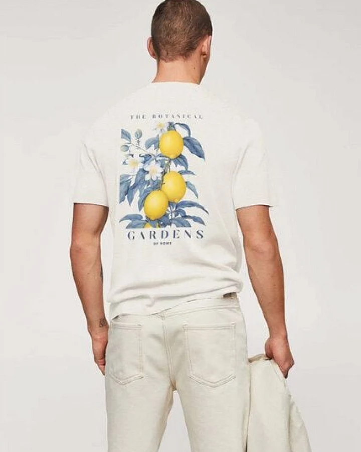 Kultgut Artdesign - Shirt aus recycelter Biobaumwolle / Botanical Gardens