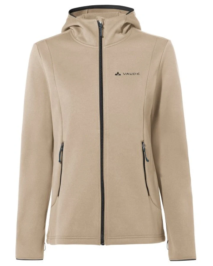 Vaude - Women's Idris Fleece Hoody - Fleecejacke Gr 34 beige