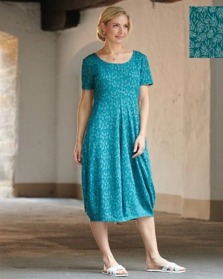 CON_STANT Ballonkleid mit Taschen 100% Baumwolle (kbA)