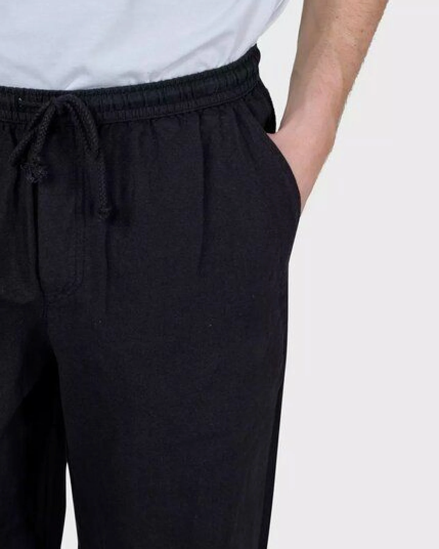 Klitmøller Collective Leinen-Hose Modell: Jens – Ansicht 2