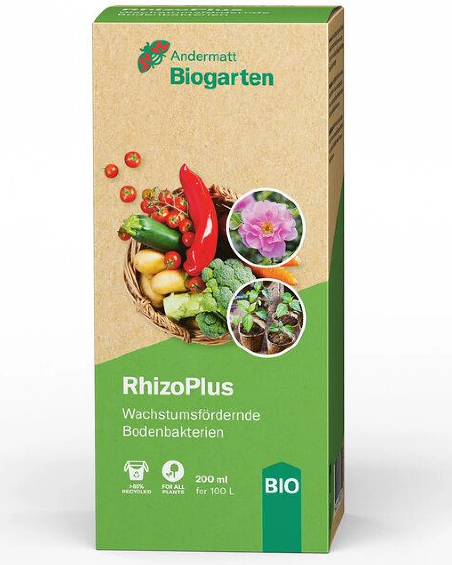 Andermatt Biogarten RhizoPlus – Pflanzenstärkungsmittel zur Unterstützung von Wurzelwachstum und Nährstoffaufnahme – Ansicht 2