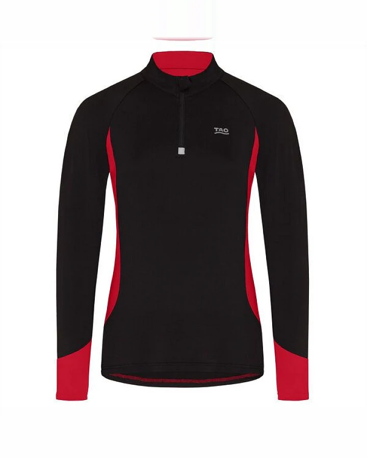 TAO Sportswear Atmungsaktives Laufshirt mit Reflektoren für Damen Silvia