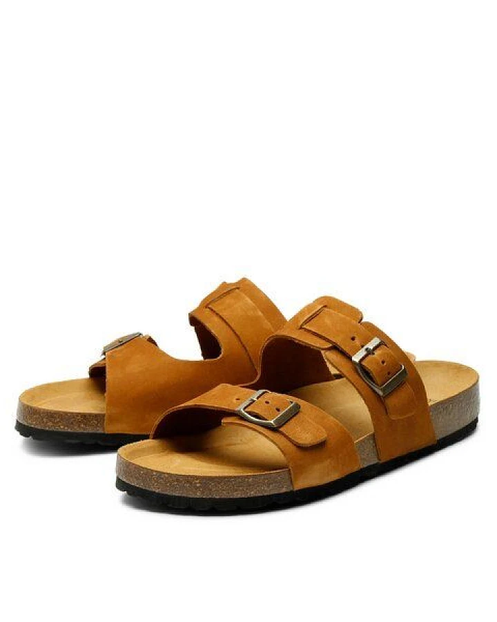 Grand Step Shoes Pantoletten Luca aus Nubuk Leder