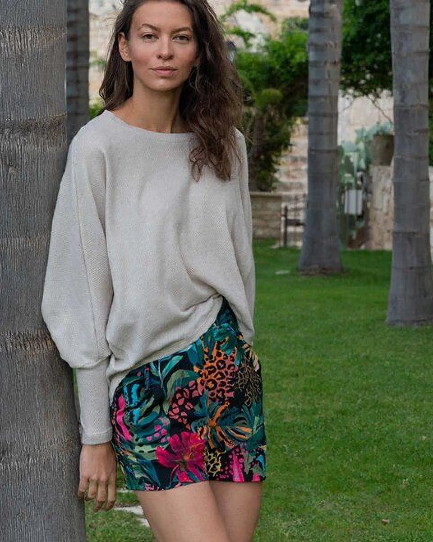 WiDDA berlin bunte Shorts tropic aus ECOVERO® – Ansicht 3