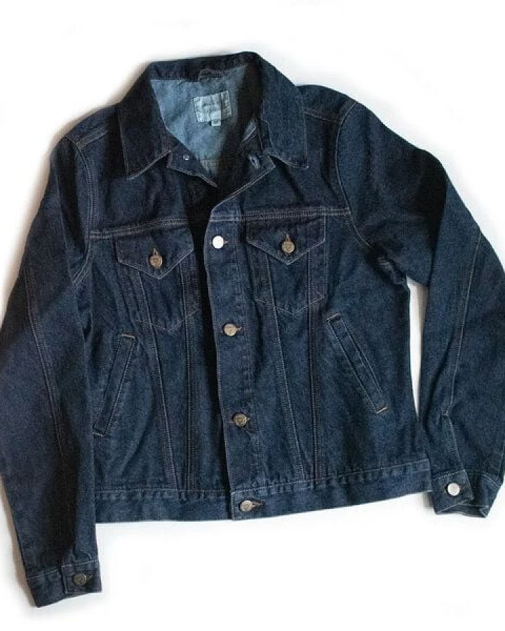Will's Vegan Shop Damen Jeansjacke aus recyceltem Denim