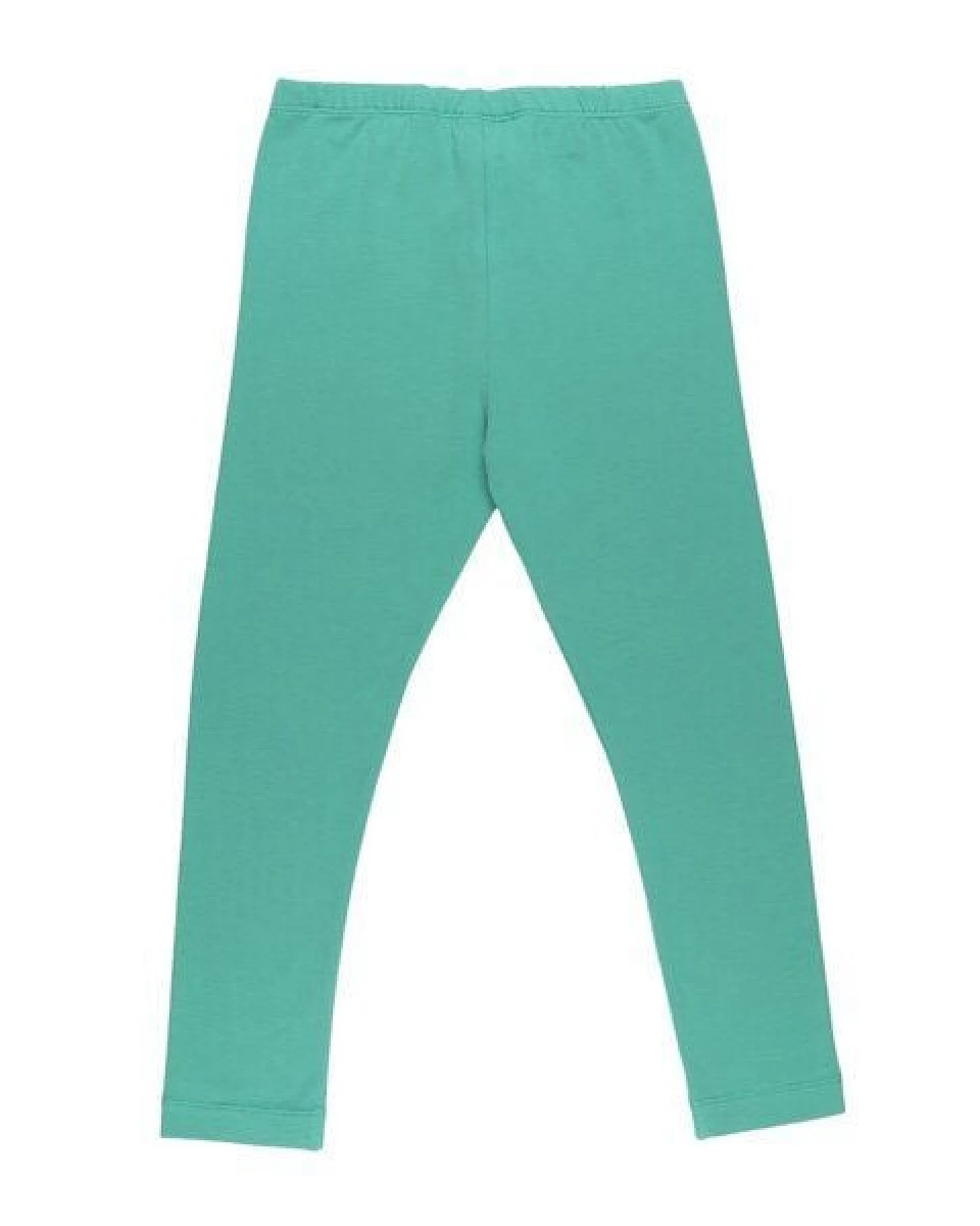Kinder Leggings GOTS zertifiziert Bio-Baumwolle, Spruce-Grün, Walkiddy – Ansicht 3