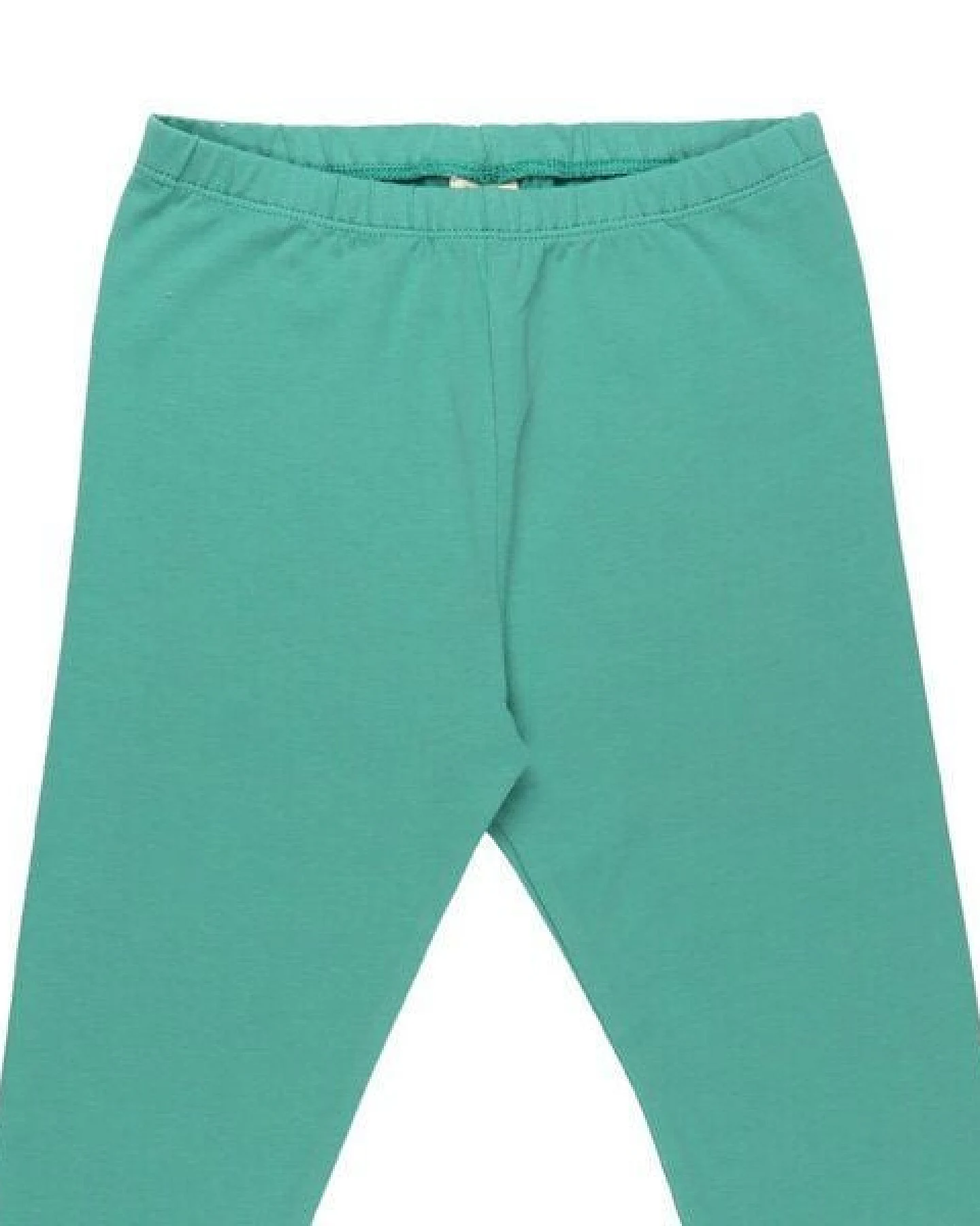 Kinder Leggings GOTS zertifiziert Bio-Baumwolle, Spruce-Grün, Walkiddy – Ansicht 4