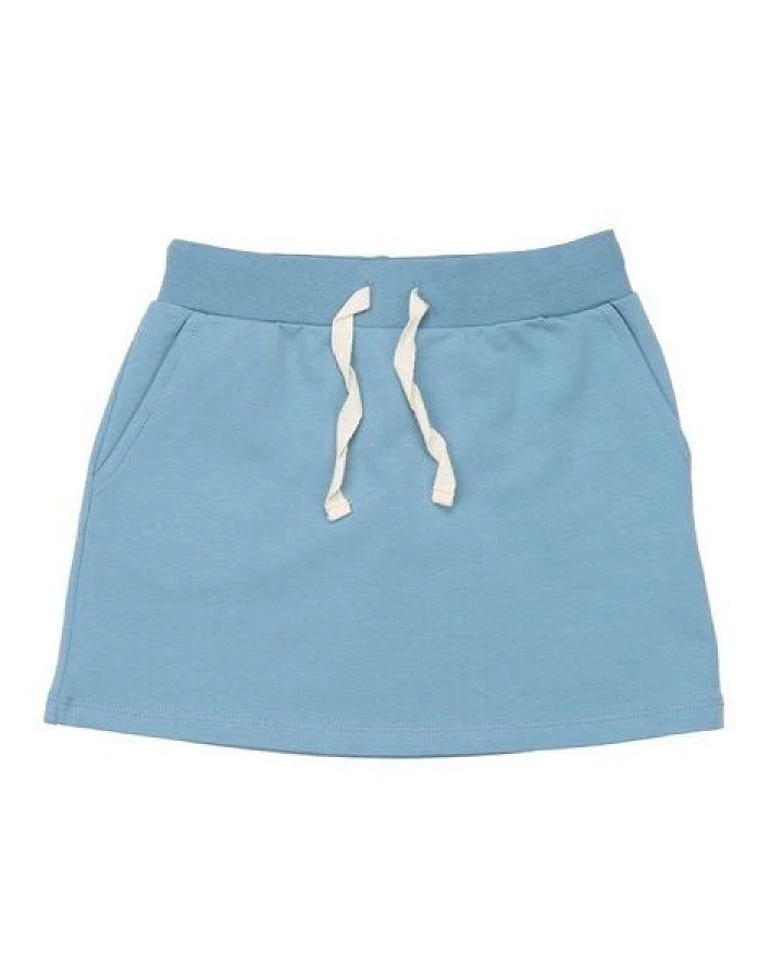 Kinder Sportrock GOTS zertifiziert Bio-Baumwolle, Adriatic Blue, Walkiddy