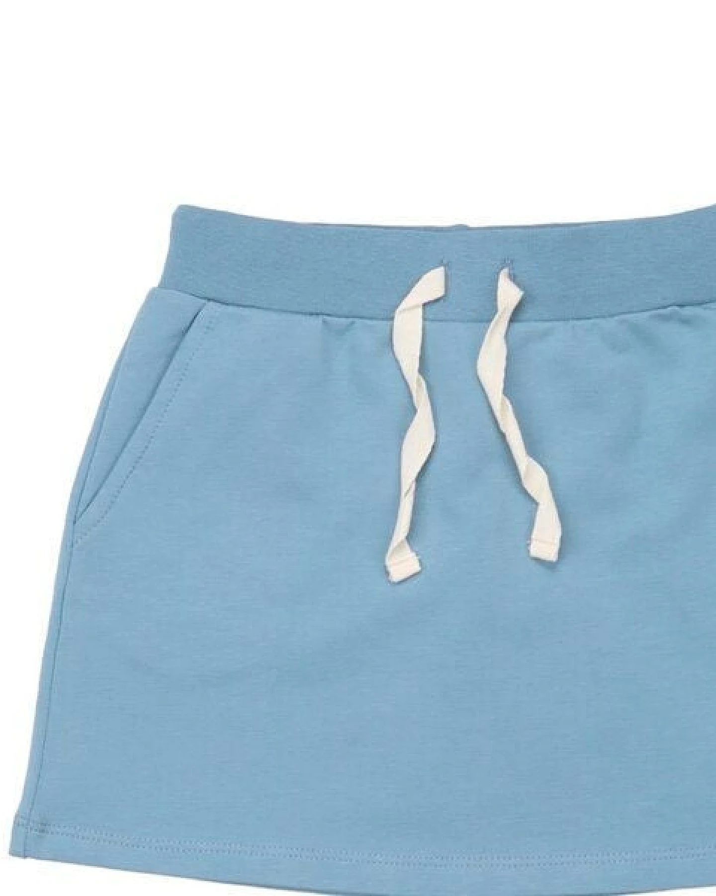 Kinder Sportrock GOTS zertifiziert Bio-Baumwolle, Adriatic Blue, Walkiddy – Ansicht 4