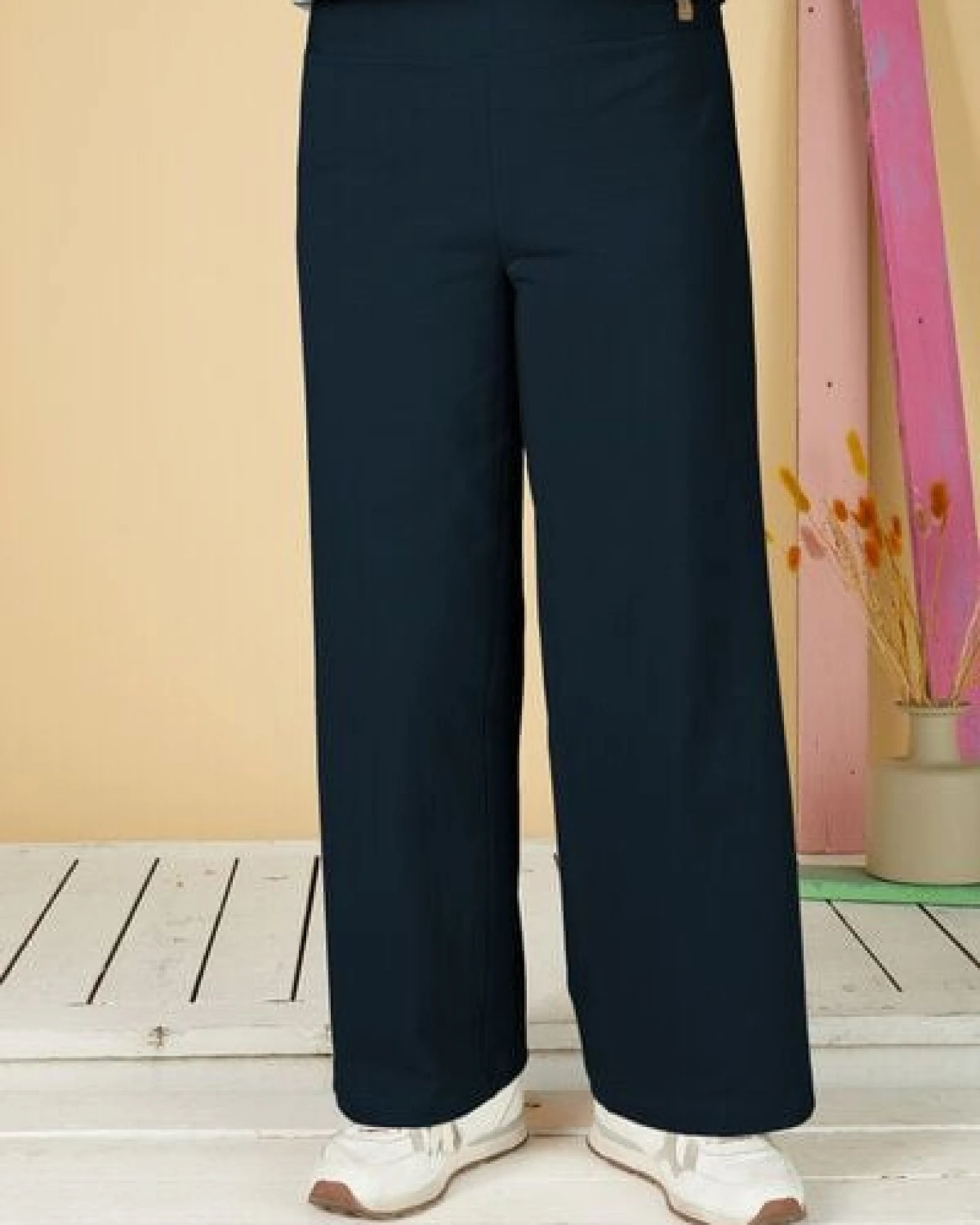 La Gitana Lange Damenhose Bio-Baumwolle „Anouk“ – Loose Fit, fair & nachhaltig produziert – Ansicht 4