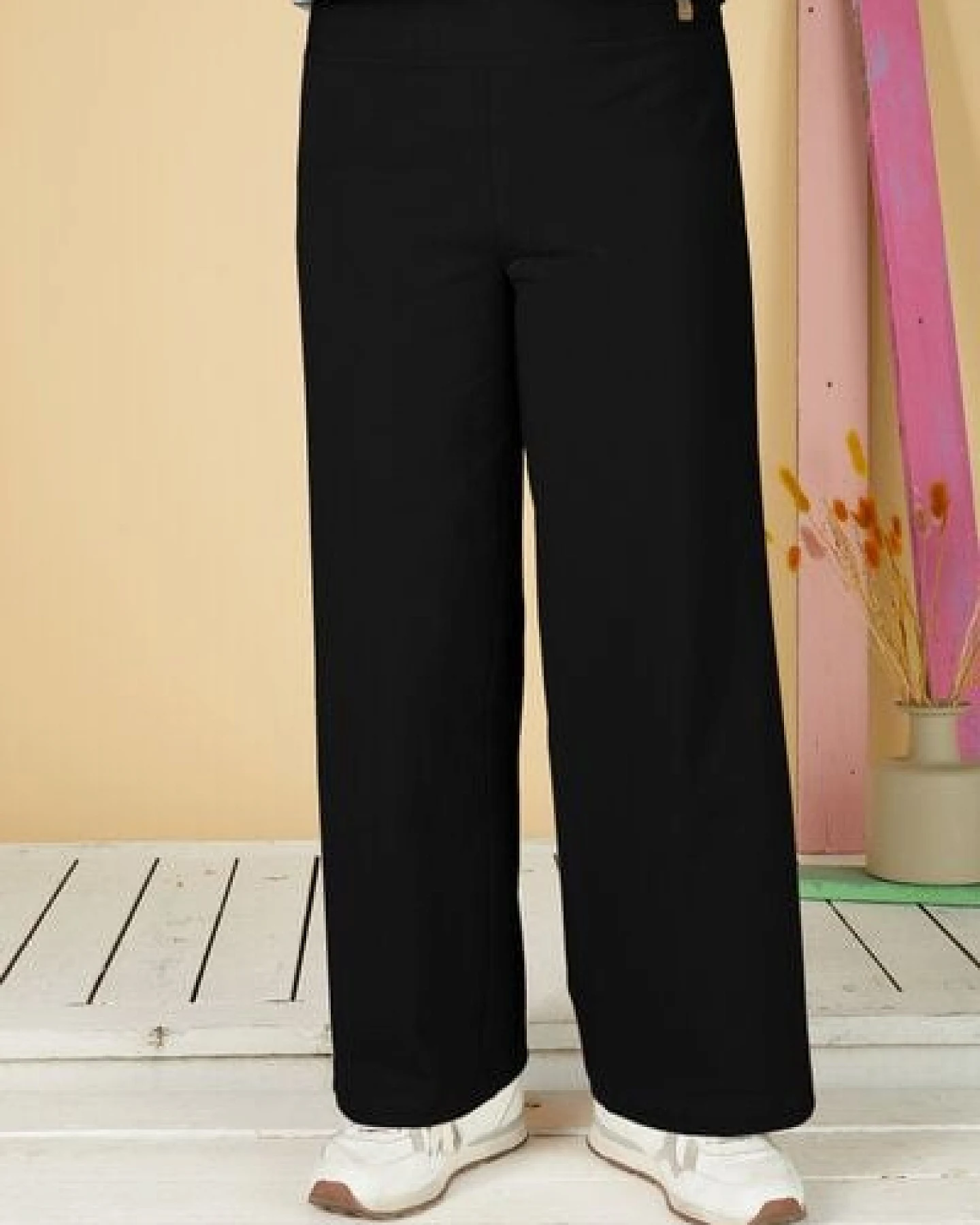 La Gitana Lange Damenhose Bio-Baumwolle „Anouk“ – Loose Fit, fair & nachhaltig produziert – Ansicht 4