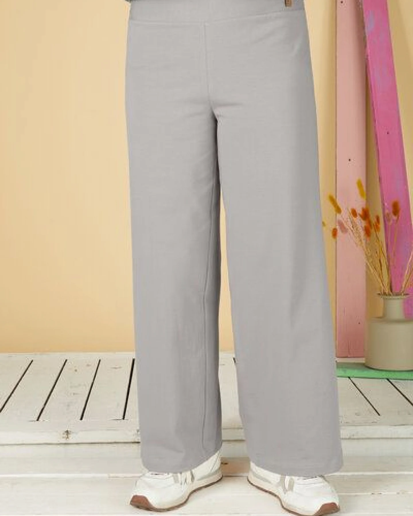 La Gitana Lange Damenhose Bio-Baumwolle „Anouk“ – Loose Fit, fair & nachhaltig produziert – Ansicht 3