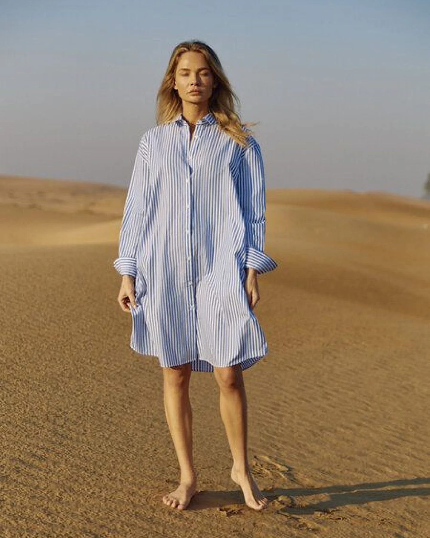 WOTE Hemdblusenkleid aus Organic Cotton – Ansicht 2
