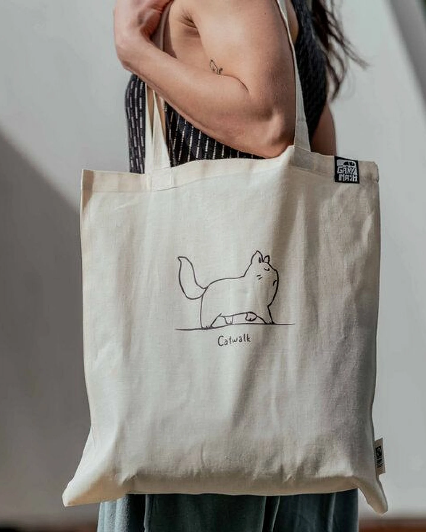 GARY MASH Baumwolltasche Catwalk aus zertifizierter Biobaumwolle – Ansicht 4