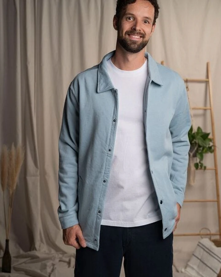 Vresh Clothing Ralv - Sweatjacke aus Biobaumwolle