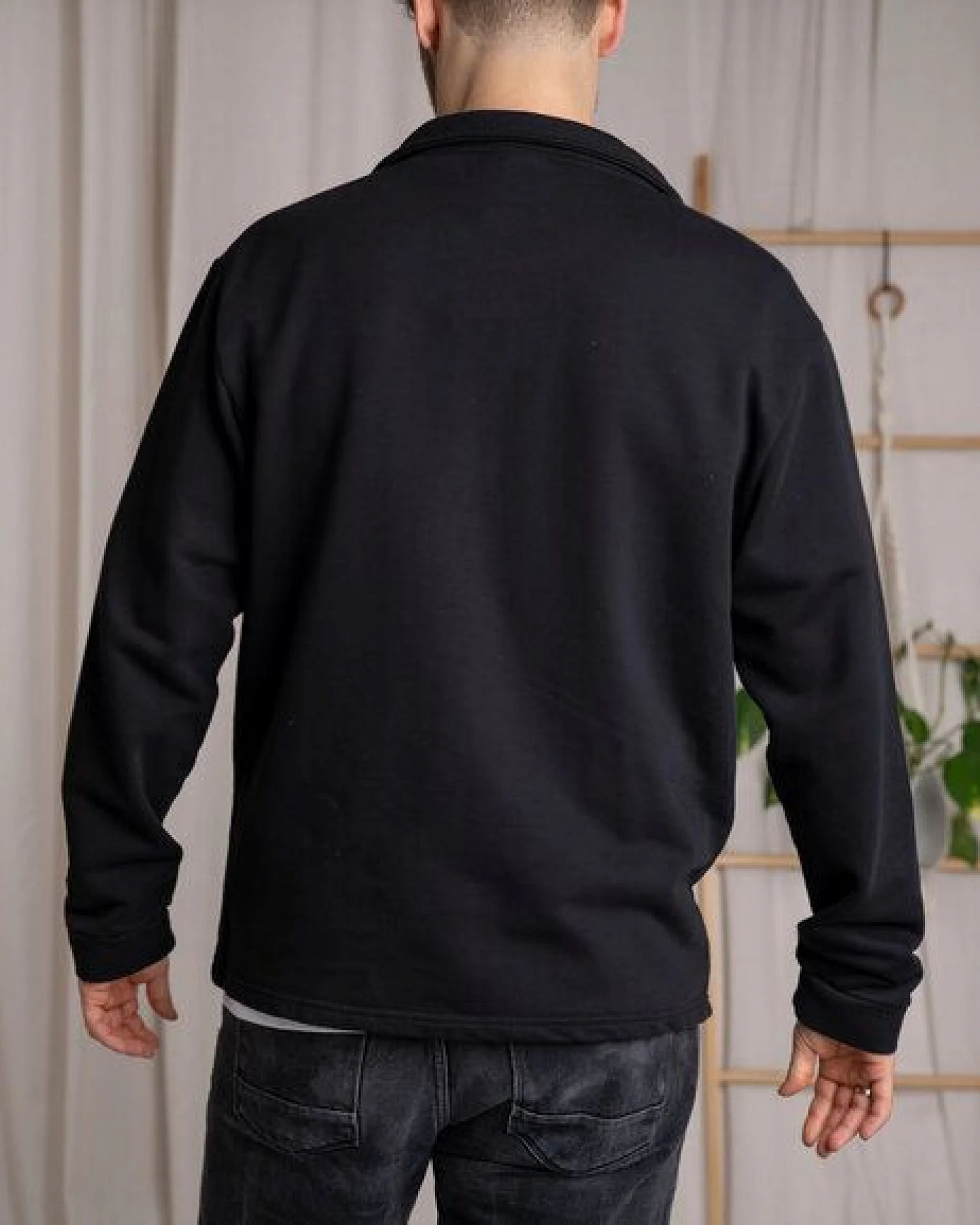 Vresh Clothing Ralv - Sweatjacke aus Biobaumwolle – Ansicht 2