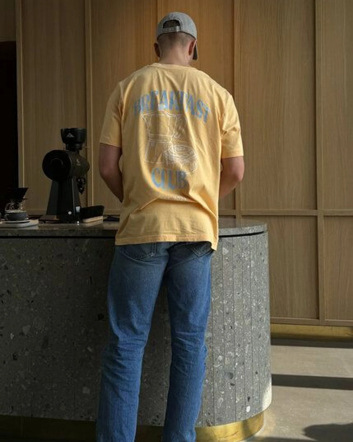 LITSCHI DESIGNS BREAKFAST CLUB SHIRT YELLOW – Ansicht 3
