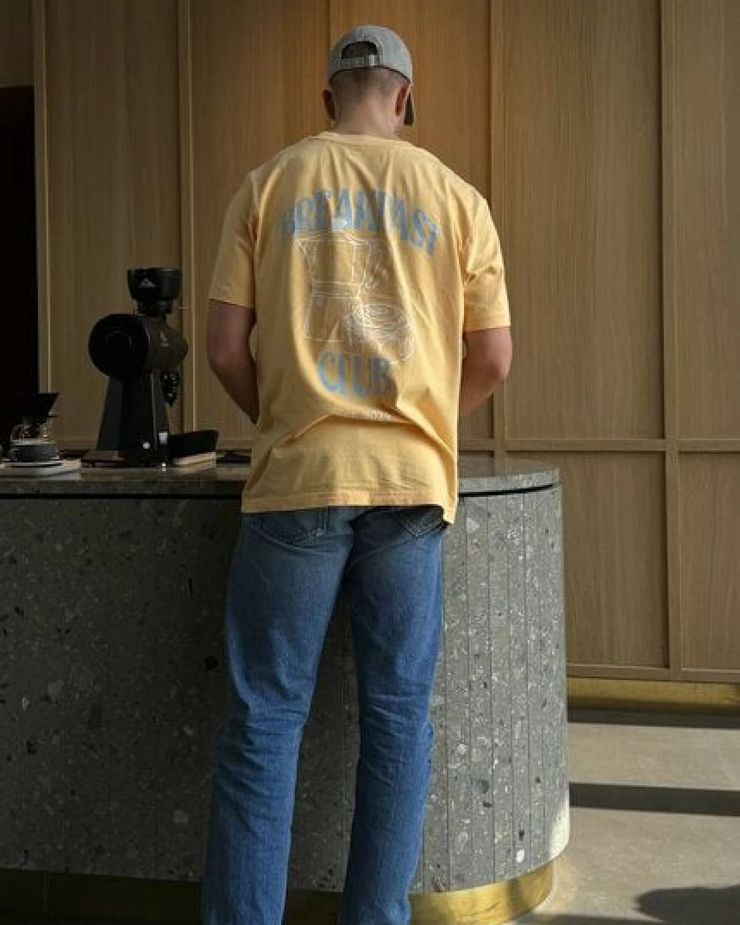 LITSCHI DESIGNS BREAKFAST CLUB SHIRT YELLOW – Ansicht 3