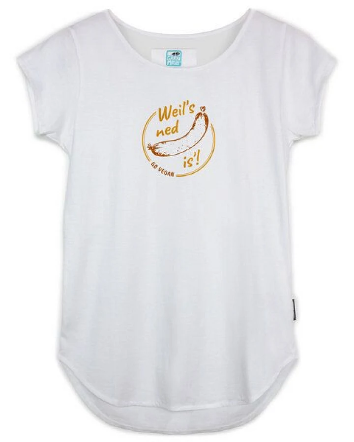 GARY MASH Shirt Asheville Weil’s ned wurscht is‘! aus Bio-Baumwolle