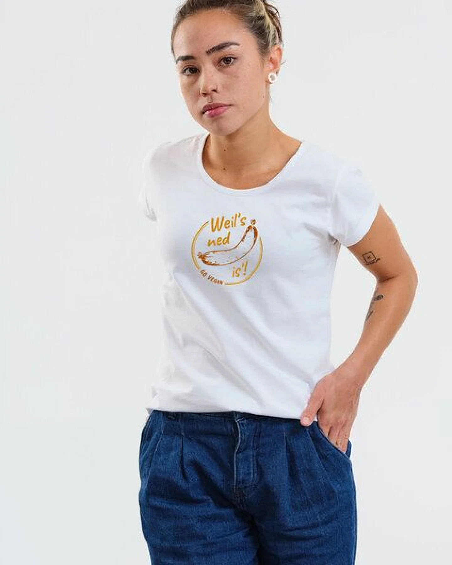 GARY MASH Shirt Asheville Weil’s ned wurscht is‘! aus Bio-Baumwolle – Ansicht 3