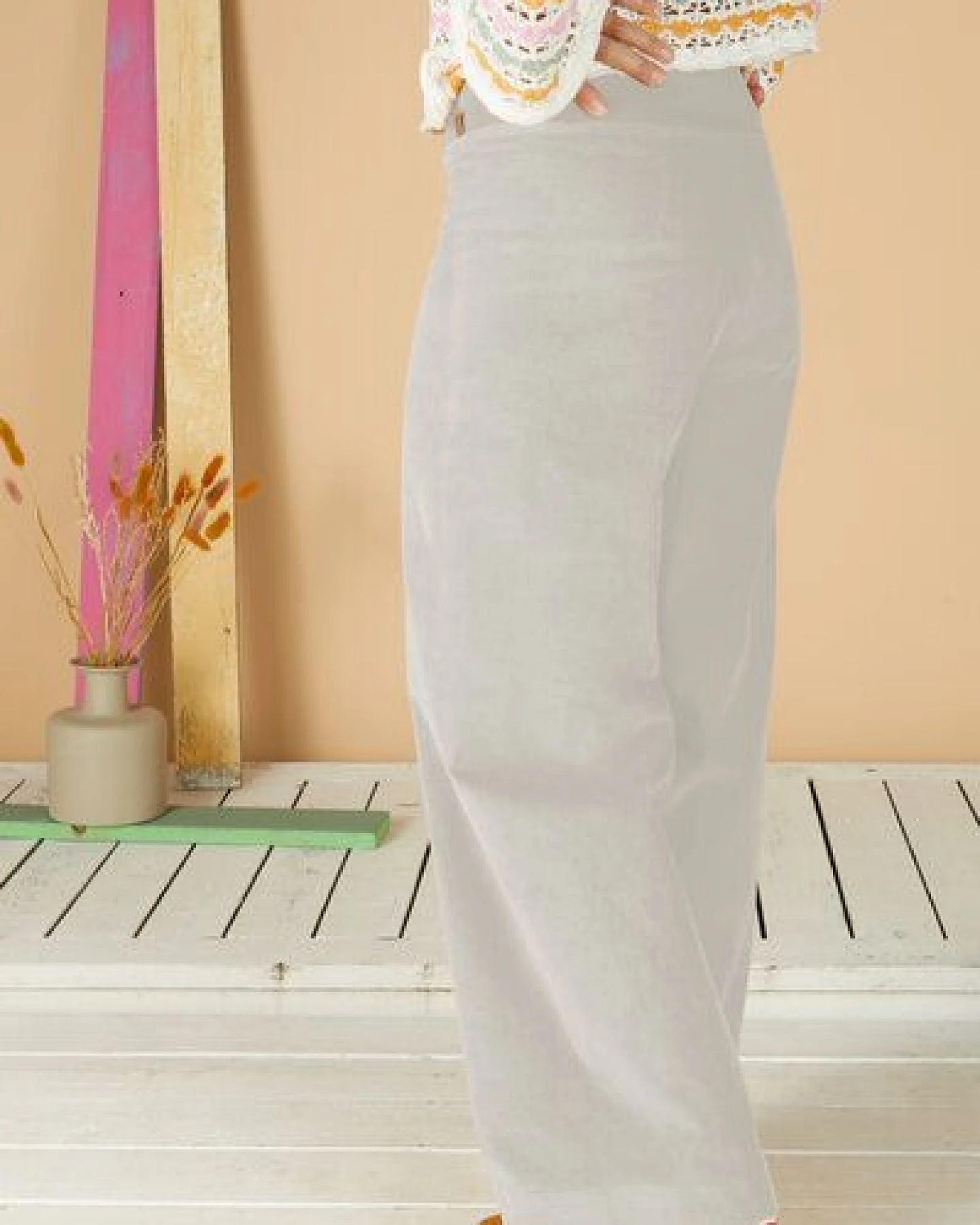 La Gitana Damen Cordhose „Lina“ aus Stretch Bio Baumwolle, Passform: Loose Fit – Ansicht 3