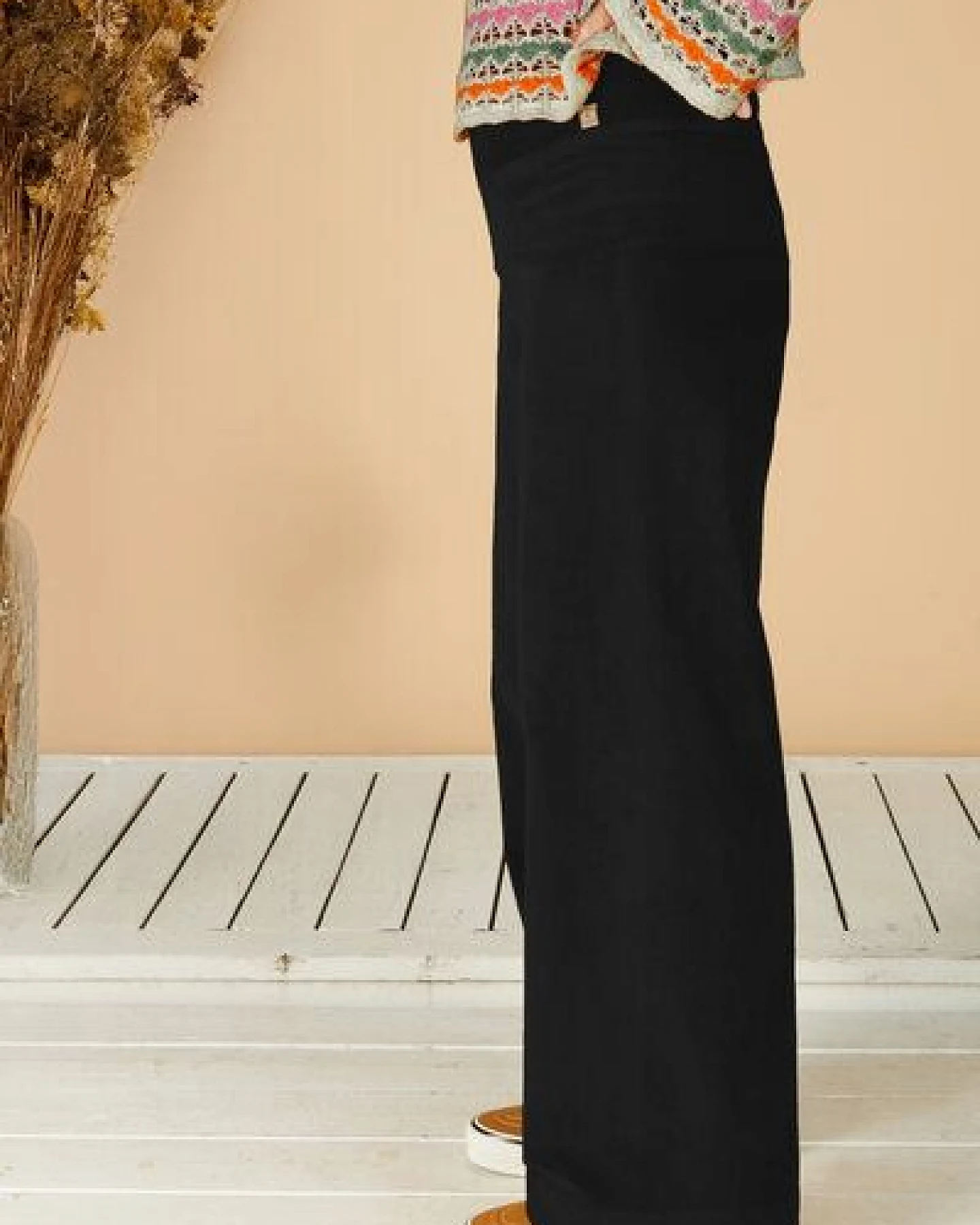 La Gitana Damen Cordhose „Lina“ aus Stretch Bio Baumwolle, Passform: Loose Fit – Ansicht 3
