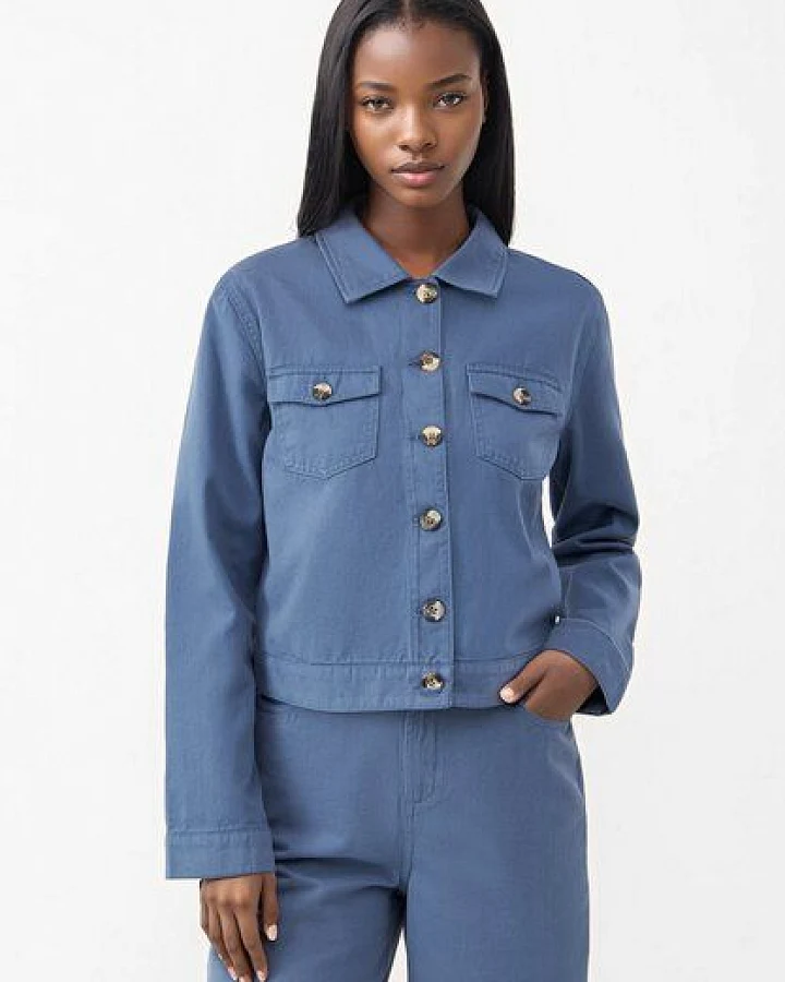 Givn Berlin Workwear-Jacke GBMATILDA aus Bio-Baumwolle