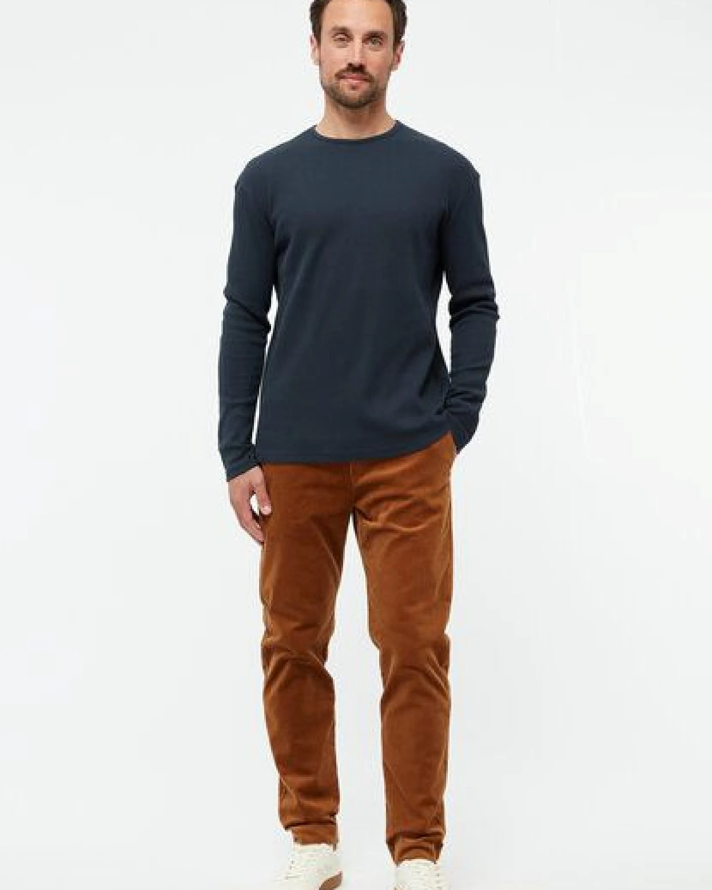 Givn Berlin Strukturiertes Longsleeve GBPITTIE relaxed Fit aus Bio-Baumwolle – Ansicht 2