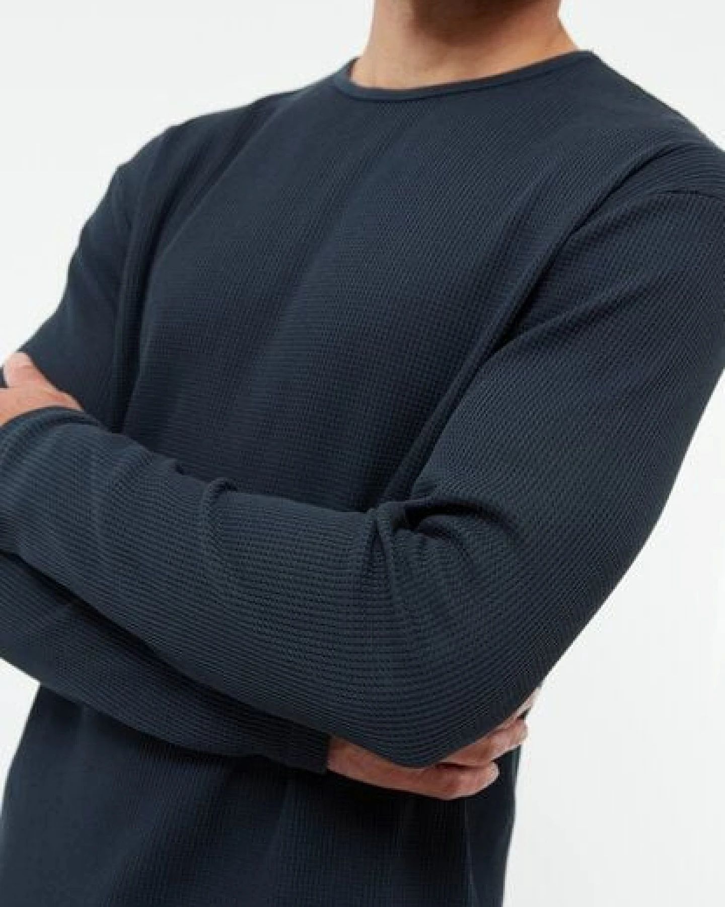 Givn Berlin Strukturiertes Longsleeve GBPITTIE relaxed Fit aus Bio-Baumwolle – Ansicht 3